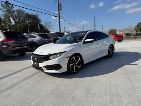 2018 Honda Civic for sale at Crown Auto Sales in Sugar Land TX