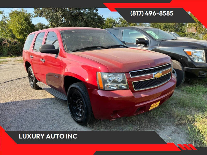 2013 Chevrolet Tahoe Police