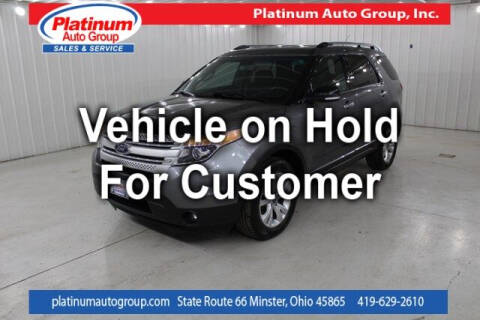 2014 Ford Explorer for sale at Platinum Auto Group Inc. in Minster OH