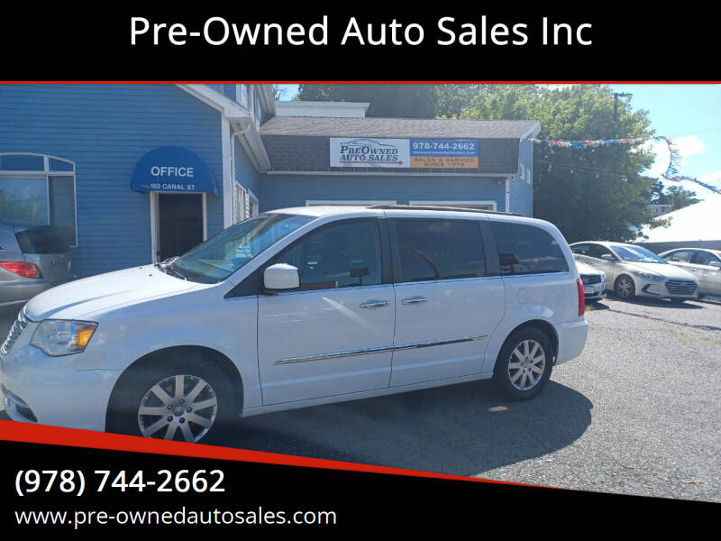 2016 Chrysler Town and Country for sale at Pre-Owned Auto Sales Inc in Salem MA