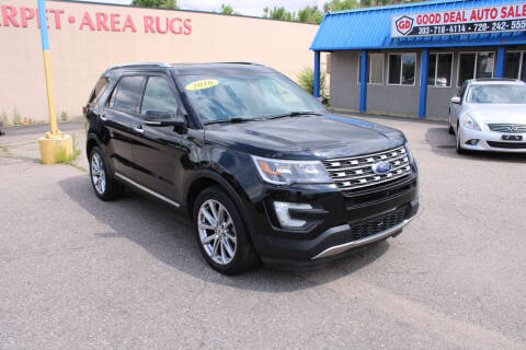 2016 Ford Explorer for sale at Good Deal Auto Sales LLC in Aurora CO