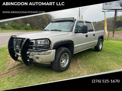 2005 GMC Sierra 1500 for sale at ABINGDON AUTOMART LLC in Abingdon VA