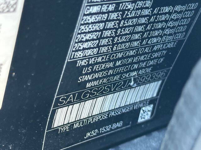 2018 Land Rover Range Rover HSE