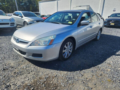 2007 Honda Accord for sale at CRS 1 LLC in Lakewood NJ