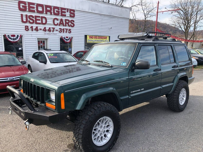 1999 Jeep Cherokee for sale at George's Used Cars Inc in Orbisonia PA