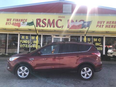 2013 Ford Escape for sale at Ron Self Motor Company in Fort Worth TX