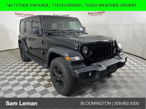 2022 Jeep Wrangler Unlimited for sale at Sam Leman CDJR Bloomington in Bloomington IL