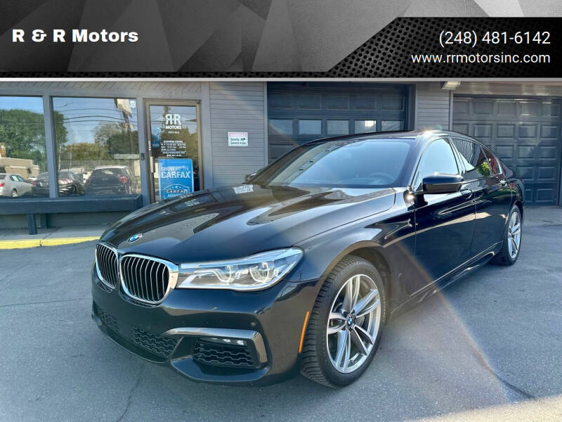 2018 BMW 7 Series for sale at R & R Motors in Waterford MI