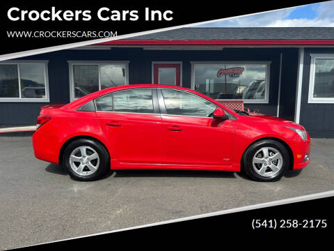 2012 Chevrolet Cruze for sale at Crockers Cars Inc in Lebanon OR