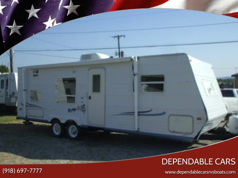 2003 JAYCO 26ft  XTRA NICE & CLEAN for sale at DEPENDABLE CARS in Mannford OK