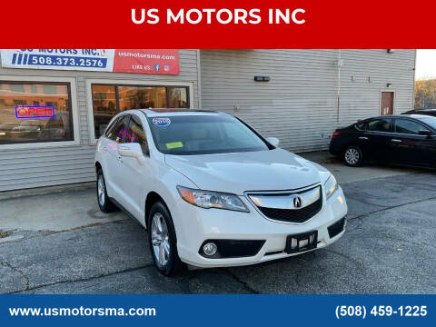 2015 Acura RDX for sale at US MOTORS INC in Worcester MA