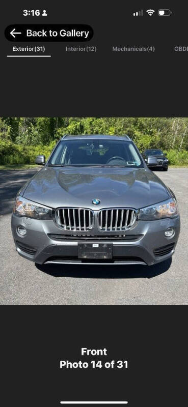 2016 BMW X3 xDrive28i