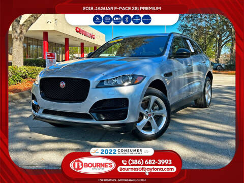 2018 Jaguar F-PACE for sale at Bourne's Auto Center in Daytona Beach FL