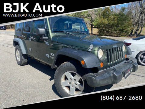 2008 Jeep Wrangler Unlimited for sale at BJK Auto in Oilville VA