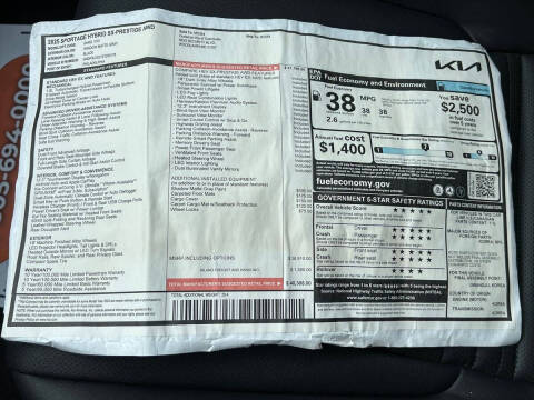 2025 Kia Sportage Hybrid SX-Prestige