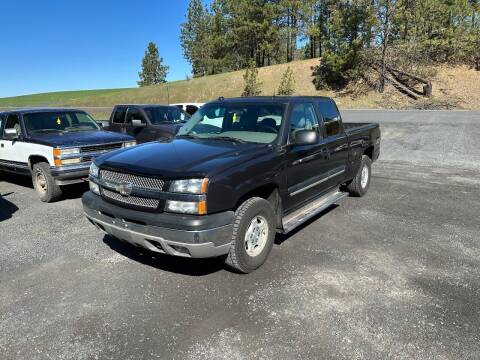 2004 Chevrolet Silverado 1500 for sale at CARLSON'S USED CARS in Troy ID