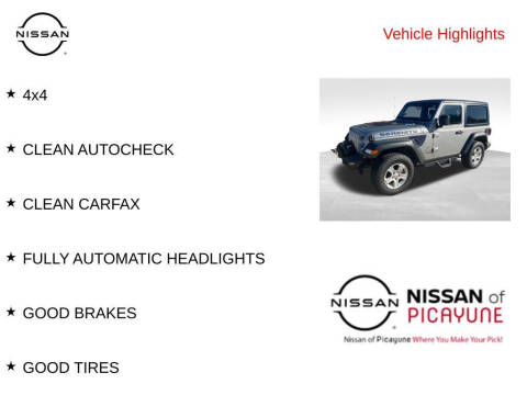 2018 Jeep Wrangler Sport S