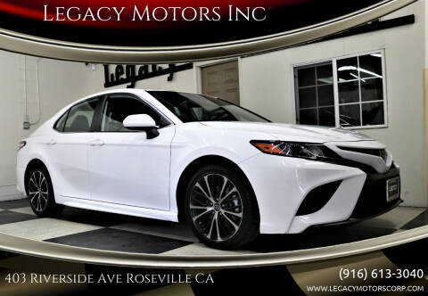 2018 Toyota Camry for sale at Legacy Motors Inc in Roseville CA