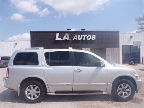 2005 Infiniti QX56 for sale at L A AUTOS in Omaha NE