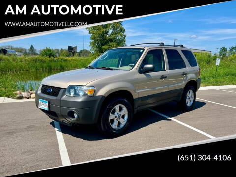 2007 Ford Escape for sale at AM AUTOMOTIVE in Forest Lake MN