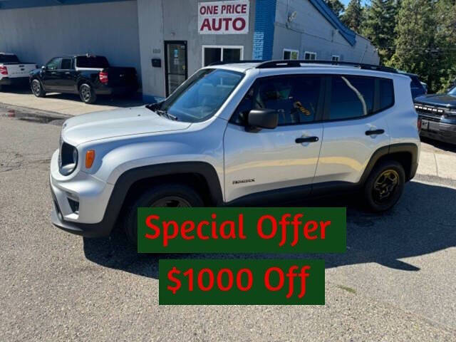 2020 Jeep Renegade for sale at ONE PRICE AUTO in Mount Clemens, MI