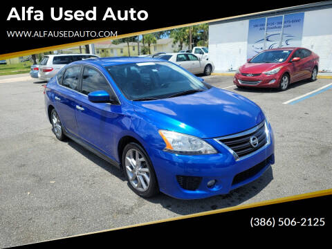 2013 Nissan Sentra for sale at Alfa Used Auto in Holly Hill FL