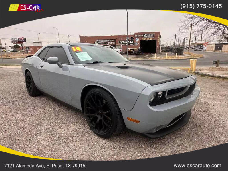 2014 Dodge Challenger for sale at Escar Auto in El Paso TX