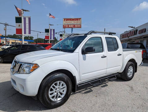 2021 Nissan Frontier for sale at Foremost Auto Sales in Houston TX