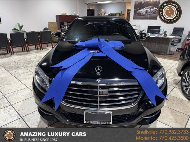 2015 Mercedes-Benz S-Class S 550 4MATIC