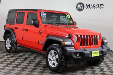 2019 Jeep Wrangler Unlimited for sale at Markley Motors in Fort Collins CO