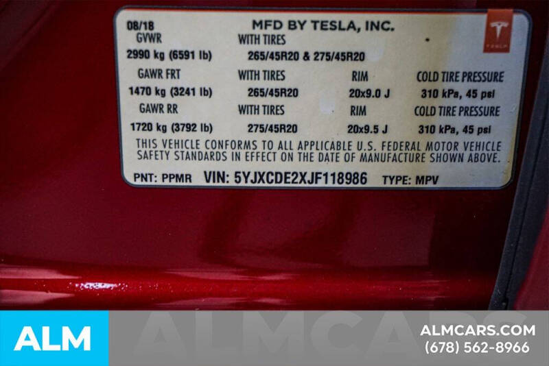 2018 Tesla Model X 75D