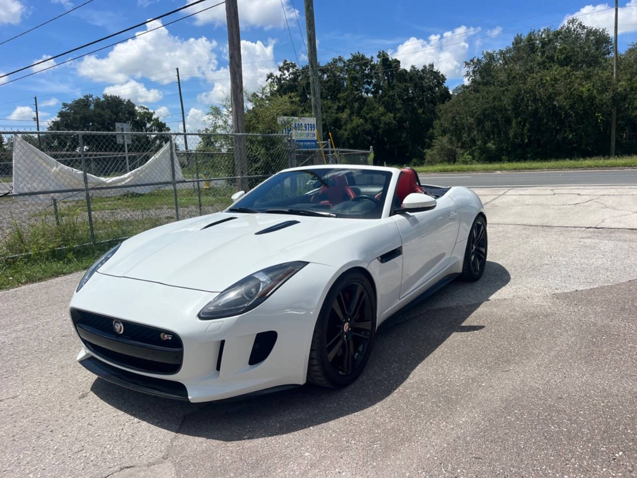 2015 Jaguar F-TYPE for sale at Hobgood Auto Sales in Land O Lakes, FL