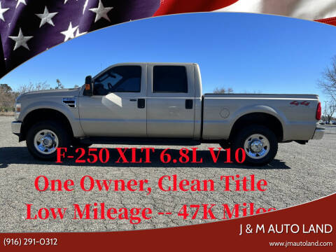 2008 Ford F-250 Super Duty for sale at J & M Auto Land in Sacramento CA