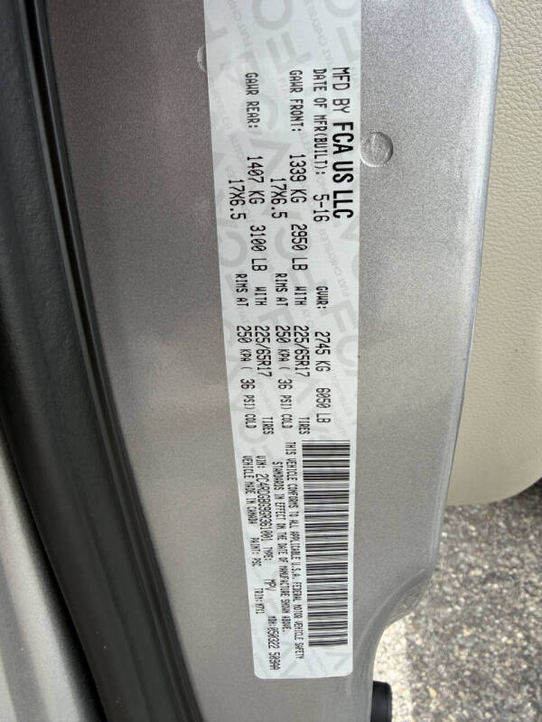 2016 Dodge Grand Caravan SE Plus