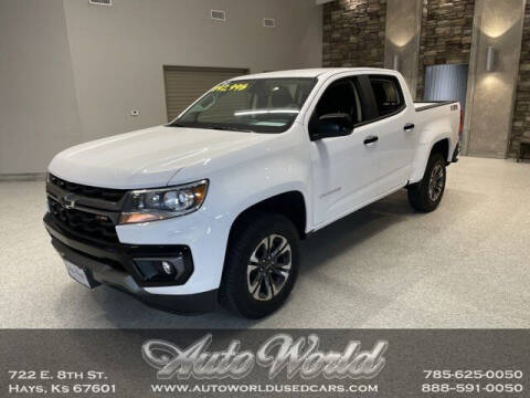 2022 Chevrolet Colorado for sale at Auto World Used Cars in Hays KS