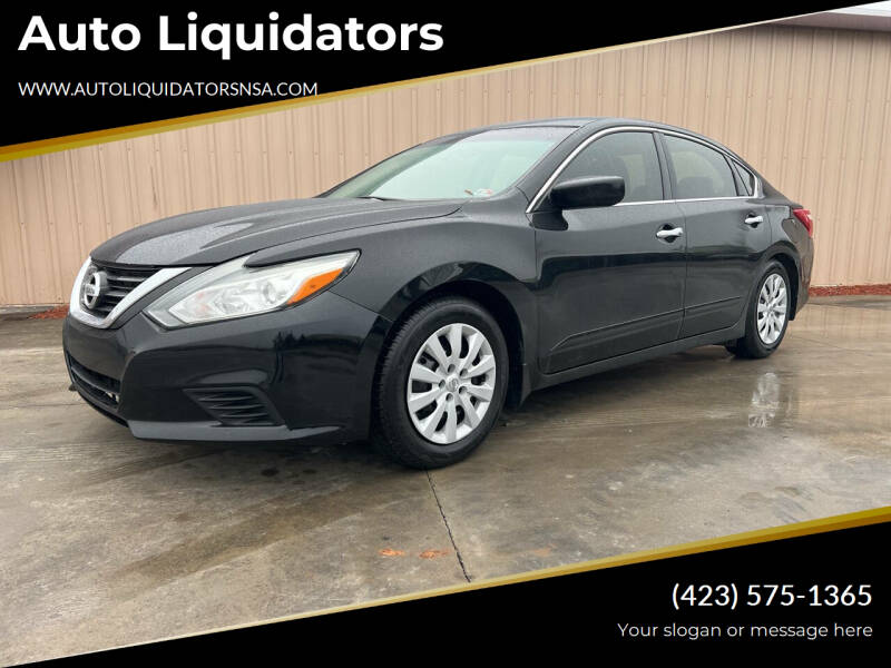 2016 Nissan Altima for sale at Auto Liquidators in Bluff City TN