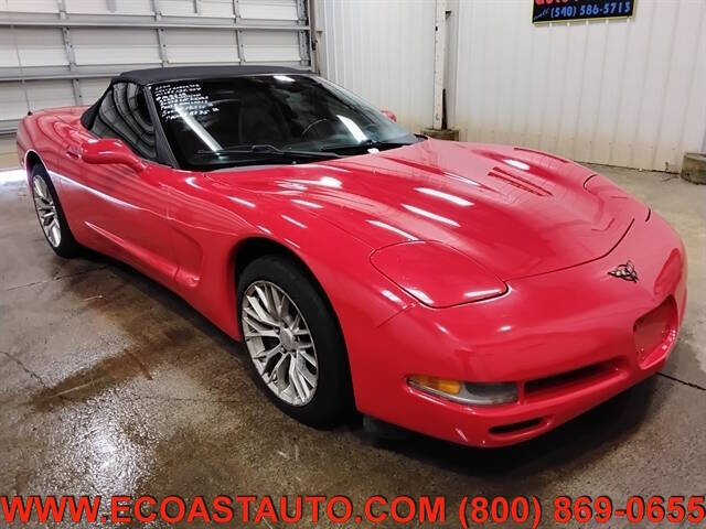 Red 2000 Chevrolet Corvette Base Convertible 2dr Convertible 1