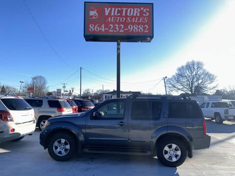 2007 Nissan Pathfinder for sale at Victor's Auto Sales in Greenville SC