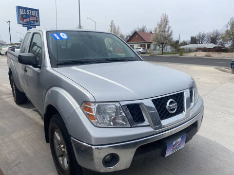 2010 Nissan Frontier for sale at Allstate Auto Sales in Twin Falls ID