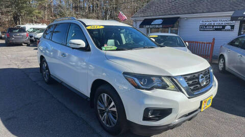 2017 Nissan Pathfinder for sale at Clear Auto Sales in Dartmouth MA