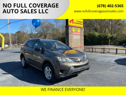 2015 Toyota RAV4 for sale at NO FULL COVERAGE AUTO SALES LLC in Austell GA