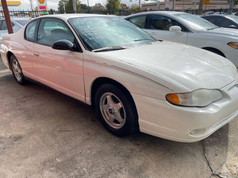 2005 Chevrolet Monte Carlo for sale at Buy-Fast Autos in Houston TX