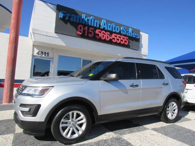 2017 Ford Explorer for sale at Franklin Auto Sales in El Paso TX