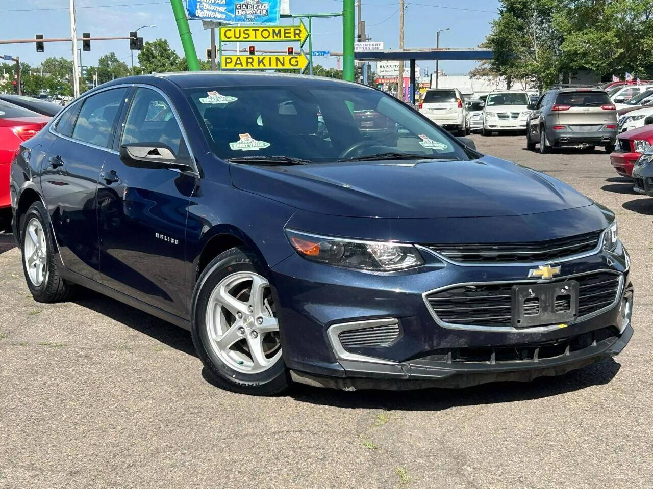 2016 Chevrolet Malibu for sale at GO GREEN MOTORS in Lakewood, CO