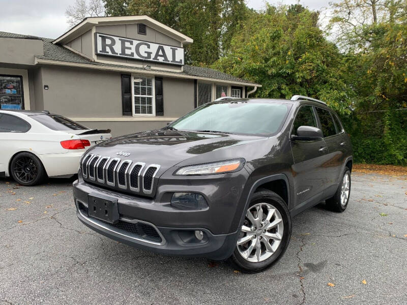 2014 Jeep Cherokee for sale at Regal Auto Sales in Marietta GA