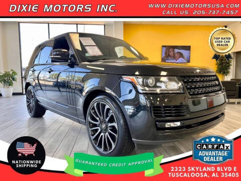 2015 Land Rover Range Rover for sale at Dixie Motors Inc. in Tuscaloosa AL