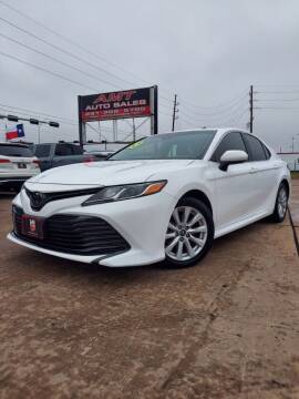 2019 Toyota Camry for sale at AMT AUTO SALES LLC in Houston TX