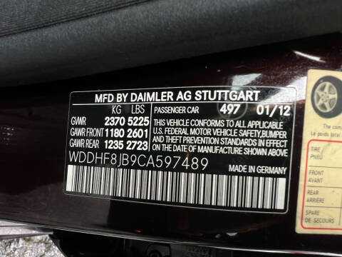 2012 Mercedes-Benz E-Class E 350 Sport 4MATIC