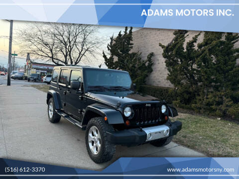 2013 Jeep Wrangler Unlimited for sale at Adams Motors INC. in Inwood NY