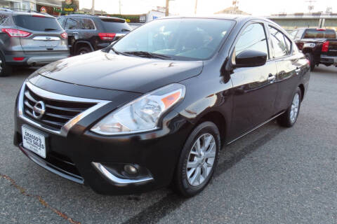 2019 Nissan Versa for sale at Grasso's Auto Sales in Providence RI